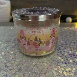 Bbw champagne toast candle